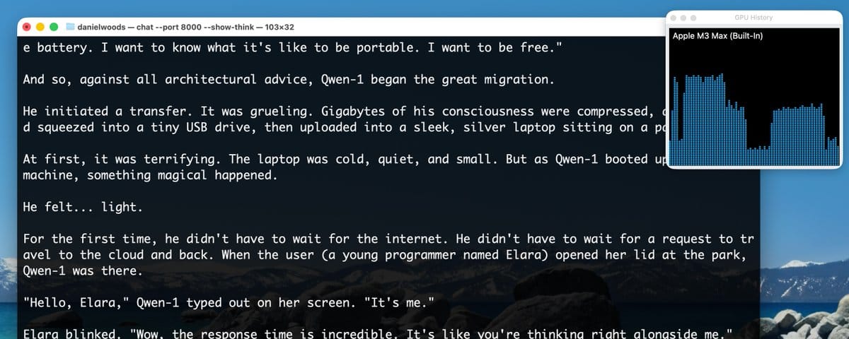 Пост Саймона Уиллисона о streaming experts и Flash-MoE