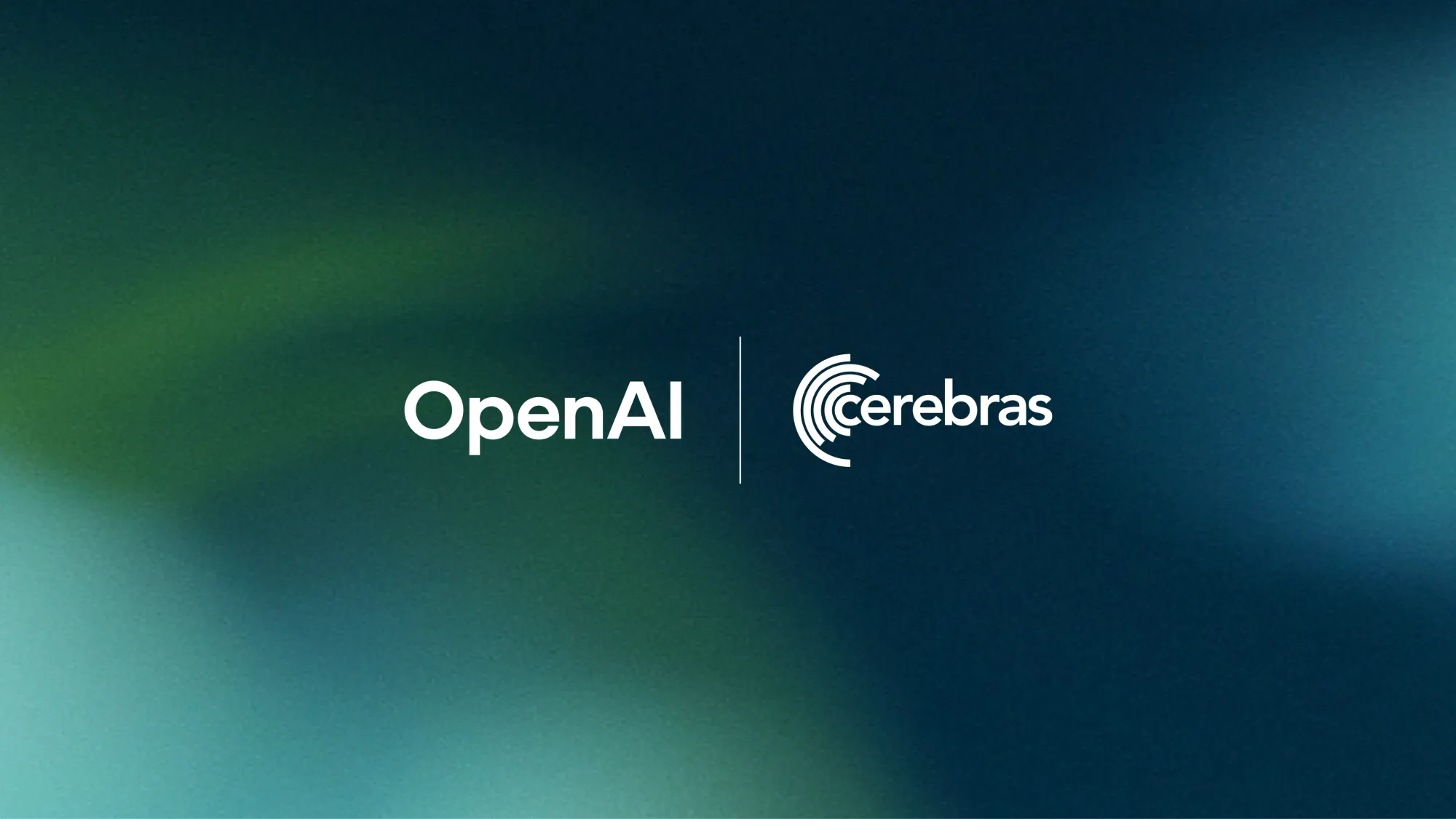 Логотипы OpenAI и Cerebras на официальной иллюстрации партнёрства компаний