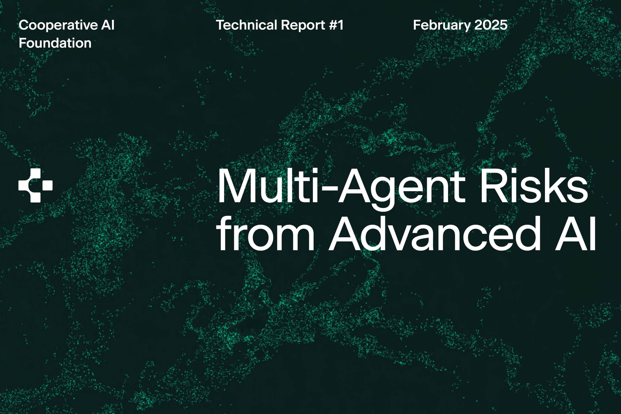 Официальная обложка отчёта Cooperative AI Foundation Multi-Agent Risks from Advanced AI