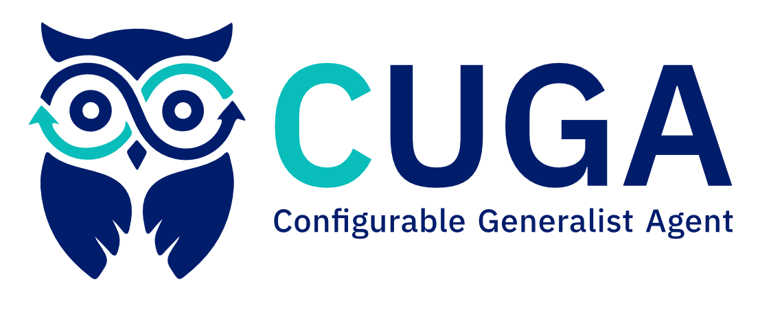 Официальный логотип CUGA Configurable Generalist Agent из репозитория cuga-agent