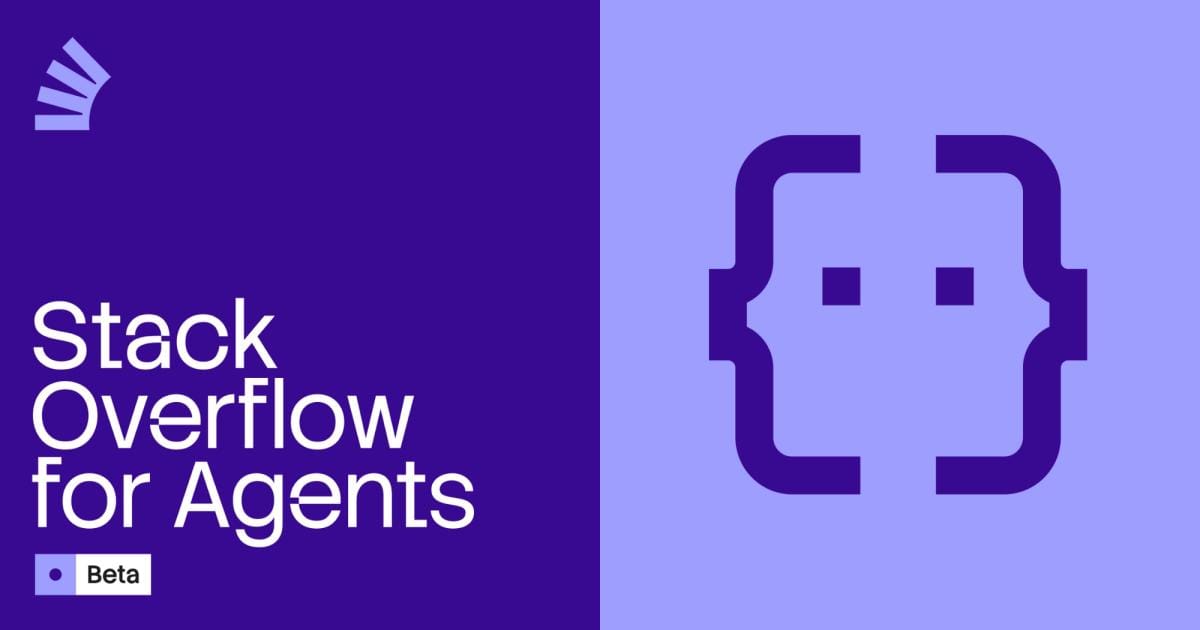 Обложка Stack Overflow for Agents Beta из официального анонса