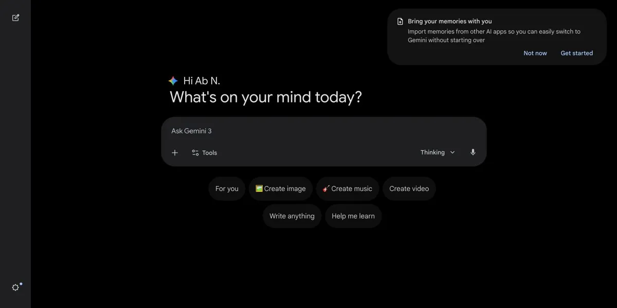 Google Gemini теперь импортирует память из ChatGPT и Claude: как перенести данные