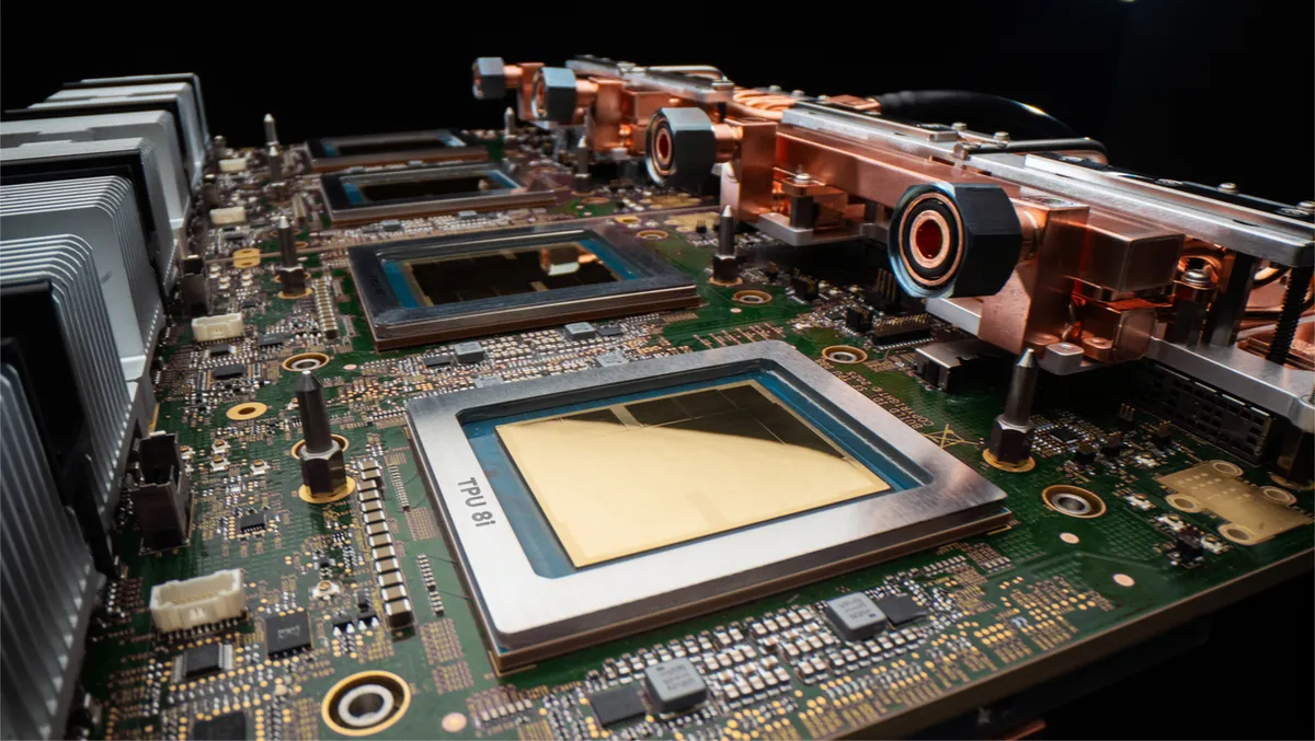 Google TPU 8i для дата-центров клиентов на официальном изображении Google