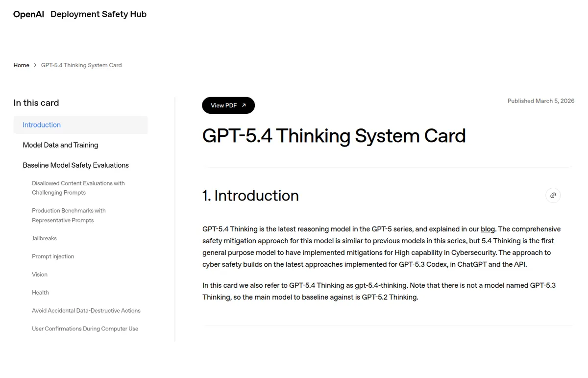 GPT-5.4-Cyber и Trusted Access for Cyber от OpenAI для киберзащитников