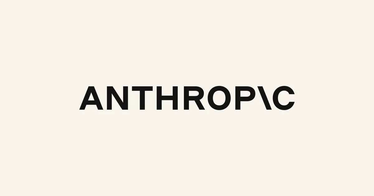 Официальная обложка Anthropic к материалу When AI builds itself