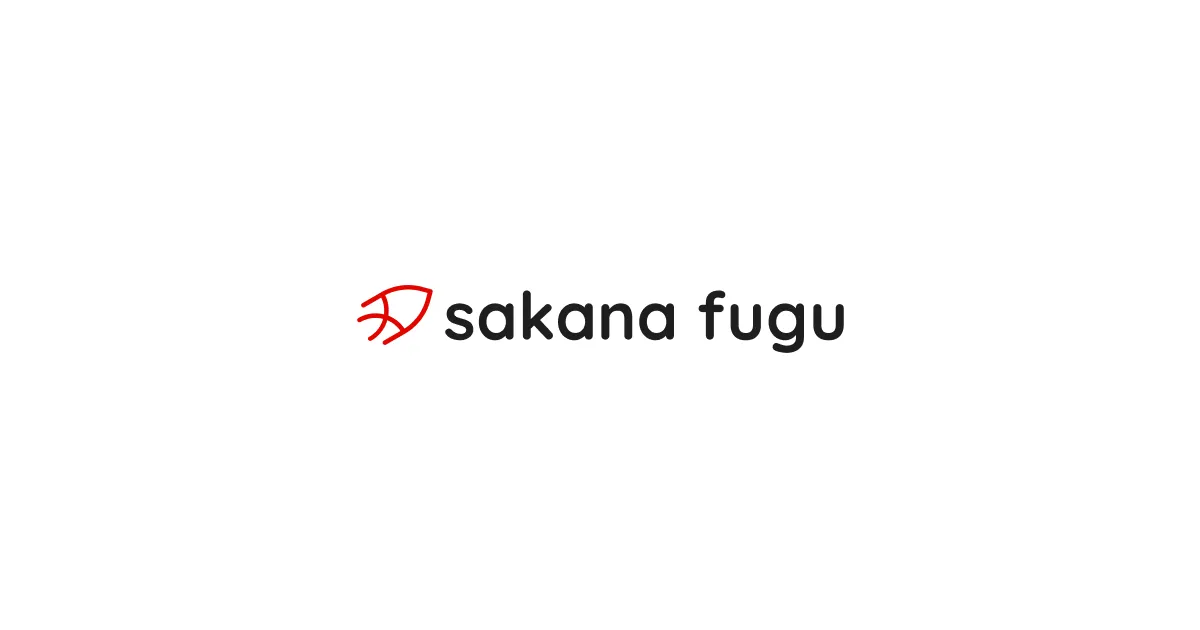 Логотип Sakana Fugu на белом фоне
