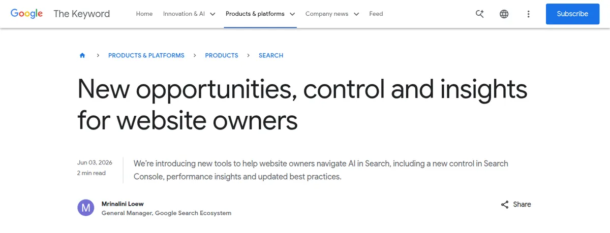 Google AI Search и opt-out для издателей по требованию CMA