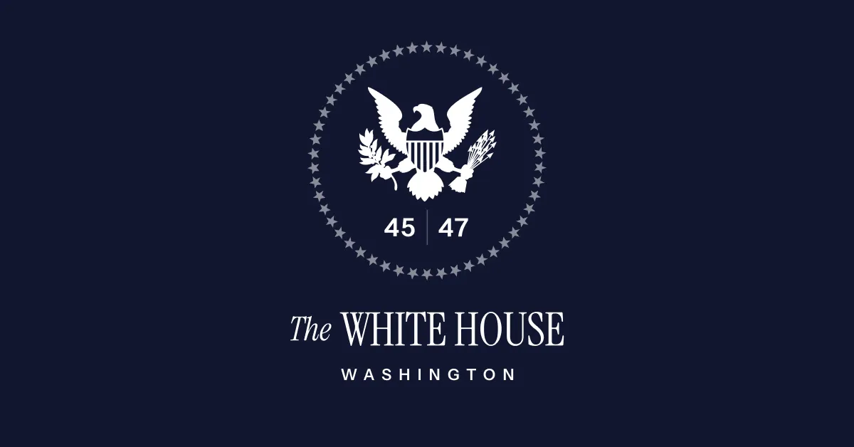 Официальная карточка White House к указу Трампа об ИИ