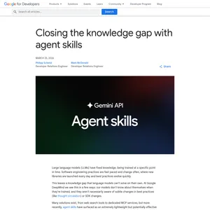 Google Gemini Agent Skill — рост успешности кодинг-задач с 28% до 97%