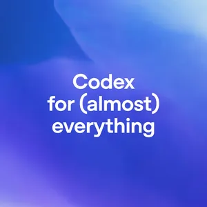 Официальная обложка OpenAI Codex for almost everything