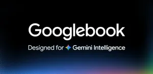 Официальная обложка Googlebook Designed for Gemini Intelligence