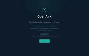 OpenArx как MCP-инфраструктура для научных AI-агентов