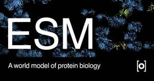 Официальная иллюстрация Biohub к ESMFold2, ESMC и ESM Atlas как открытым моделям белковой биологии