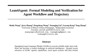 Титульная страница arXiv-статьи Lean4Agent