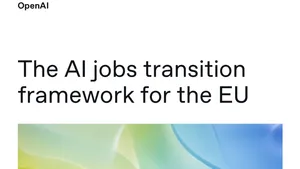 Обложка отчёта OpenAI AI Jobs Transition Framework для ЕС