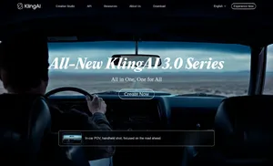 Kling AI IPO в Гонконге: главная страница видеогенератора Kuaishou
