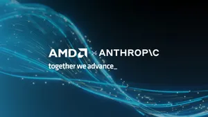 Официальная иллюстрация партнёрства AMD и Anthropic по ускорителям MI450