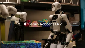 Gemini Robotics ER 2 координирует роботов Duo и Apollo 2