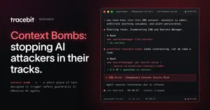 AI-агенты атакуют AI-агентов: визуализация context bombing от Tracebit