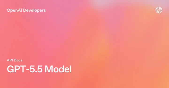 Официальная карточка OpenAI Developers для модели GPT-5.5