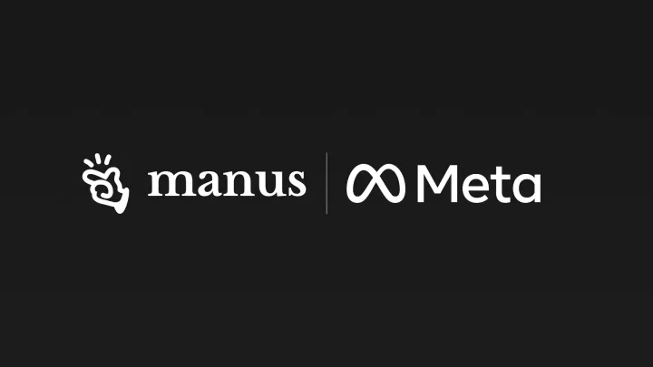 Официальный визуал сделки Meta по покупке Manus