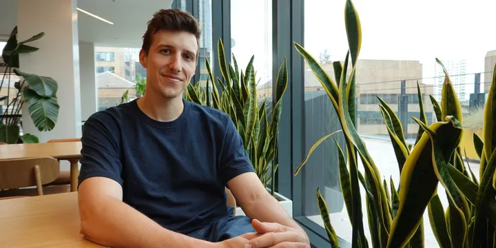 Основатель Fractile Walter Goodwin на фото из Fortune