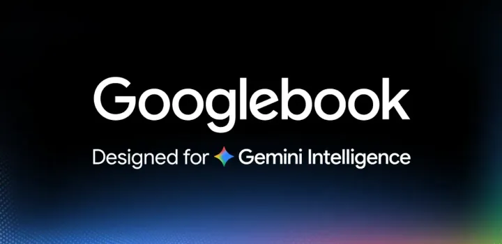 Официальная обложка Googlebook Designed for Gemini Intelligence