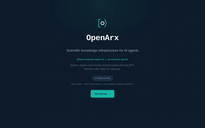 OpenArx как MCP-инфраструктура для научных AI-агентов