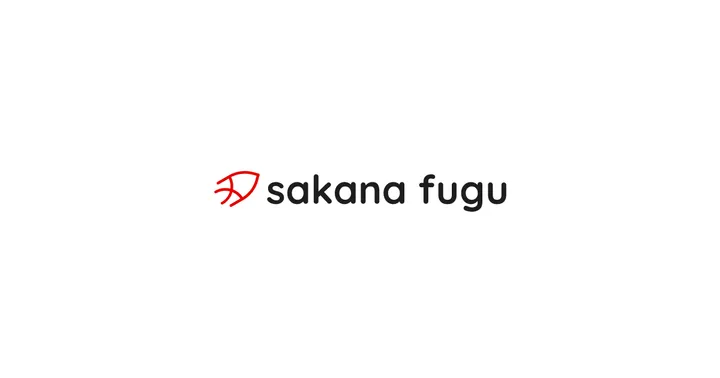 Логотип Sakana Fugu на белом фоне