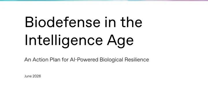 План OpenAI по биообороне в официальном PDF Biodefense in the Intelligence Age